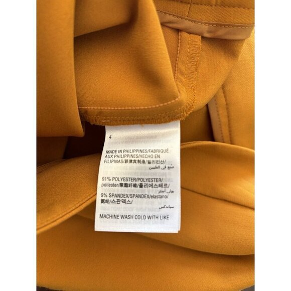 NWT Inc International Concepts Size 4 Wide Leg Pants Varsity Rusted Sunset - Picture 6 of 6